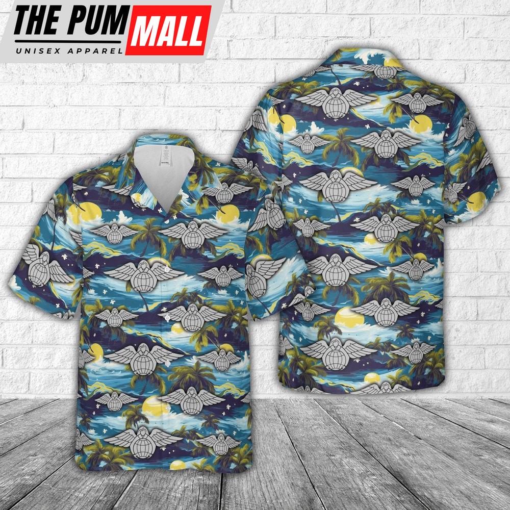 Air Force Hawaiian Shirt, US Air Force Pararescue (PJ) Angel of Mercy Rescue Hawaiian Shirt, Veteran Hawaiian Shirt