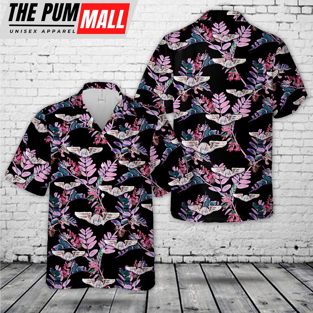 Air Force Hawaiian Shirt, US Air Force RPA Sensor Operator Badge Hawaiian Shirt, Veteran Hawaiian Shirt