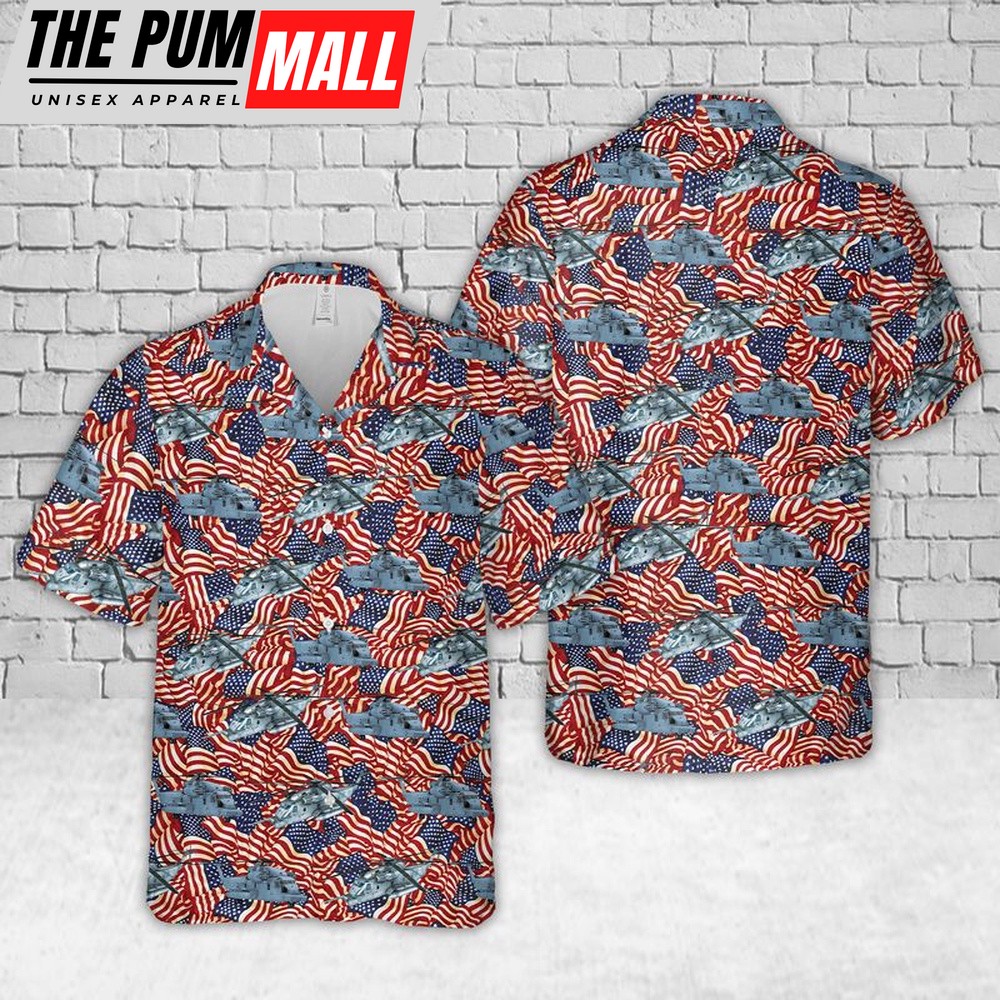 Air Force Hawaiian Shirt, US Air Force Sikorsky MH-53 Pave Low Hawaiian Shirt, Veteran Hawaiian Shirt