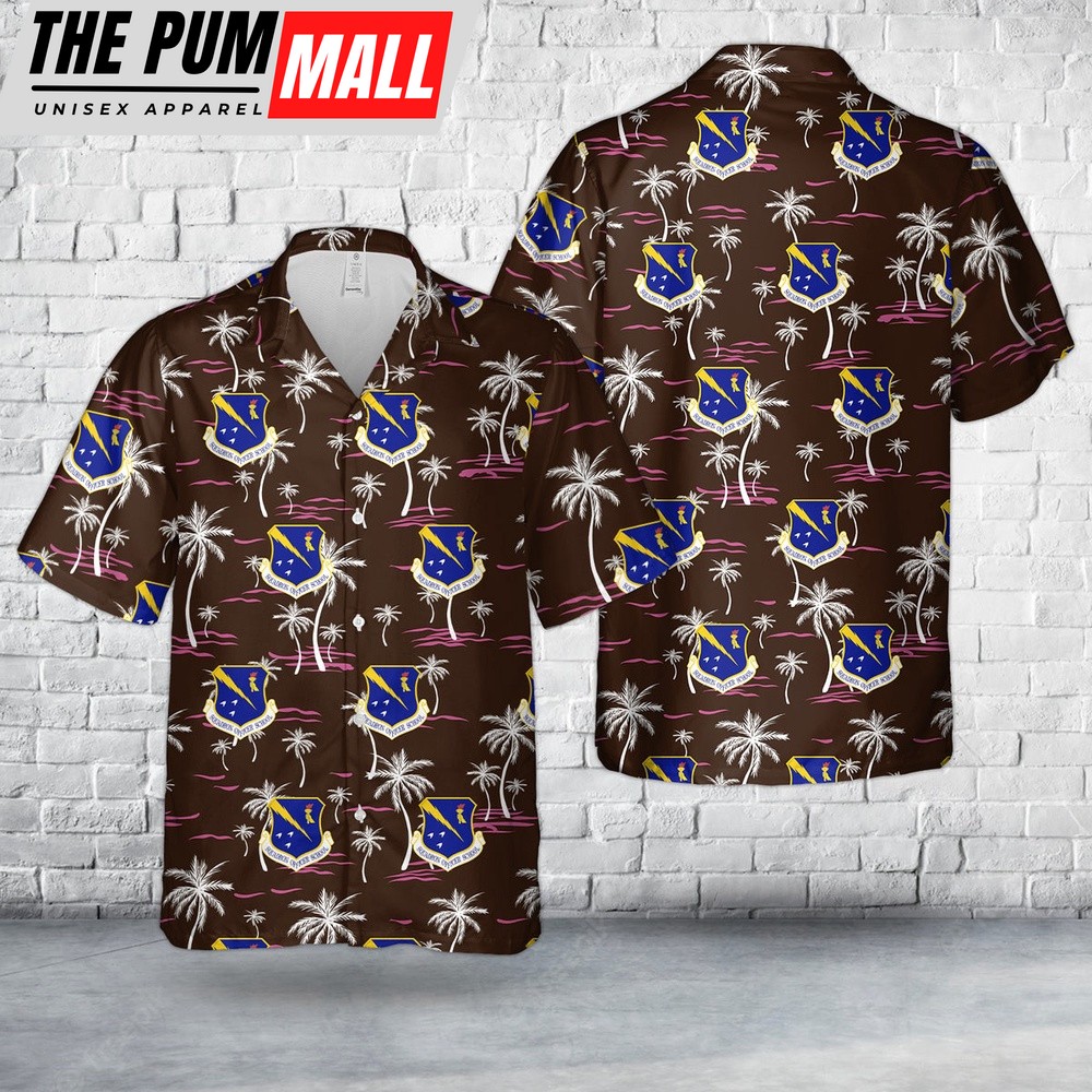 Air Force Hawaiian Shirt, US Air Force Squadron Officer School Hawaiian Shirt, Veteran Hawaiian Shirt