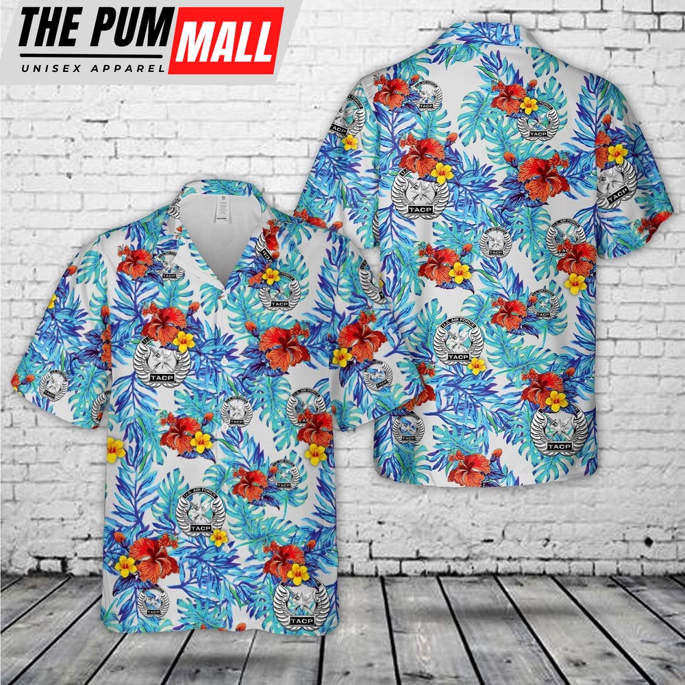 Air Force Hawaiian Shirt, US Air Force Tactical Air Control Party Hawaiian Shirt, Veteran Hawaiian Shirt