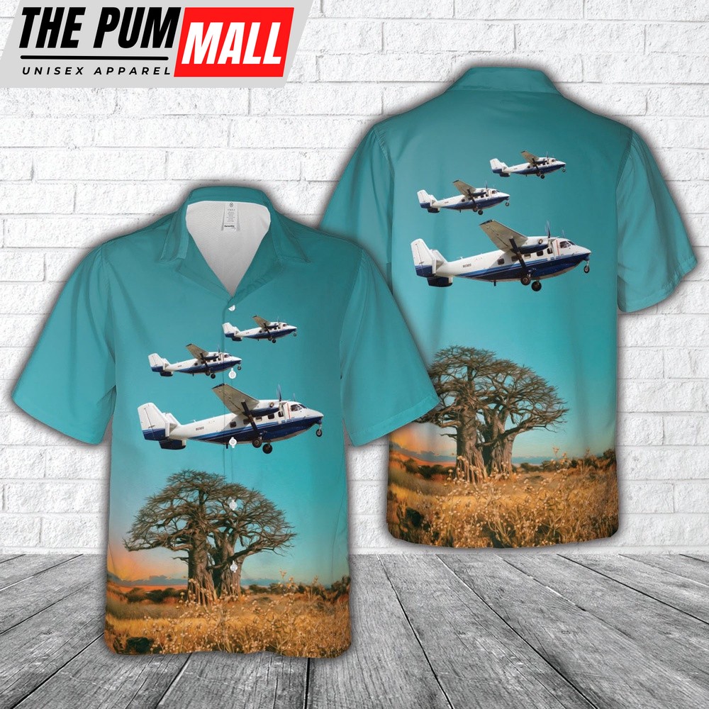 Air Force Hawaiian Shirt, US Air Force (USAF) PZL-Mielec M-28 Skytruck Hawaiian Shirt, Veteran Hawaiian Shirt
