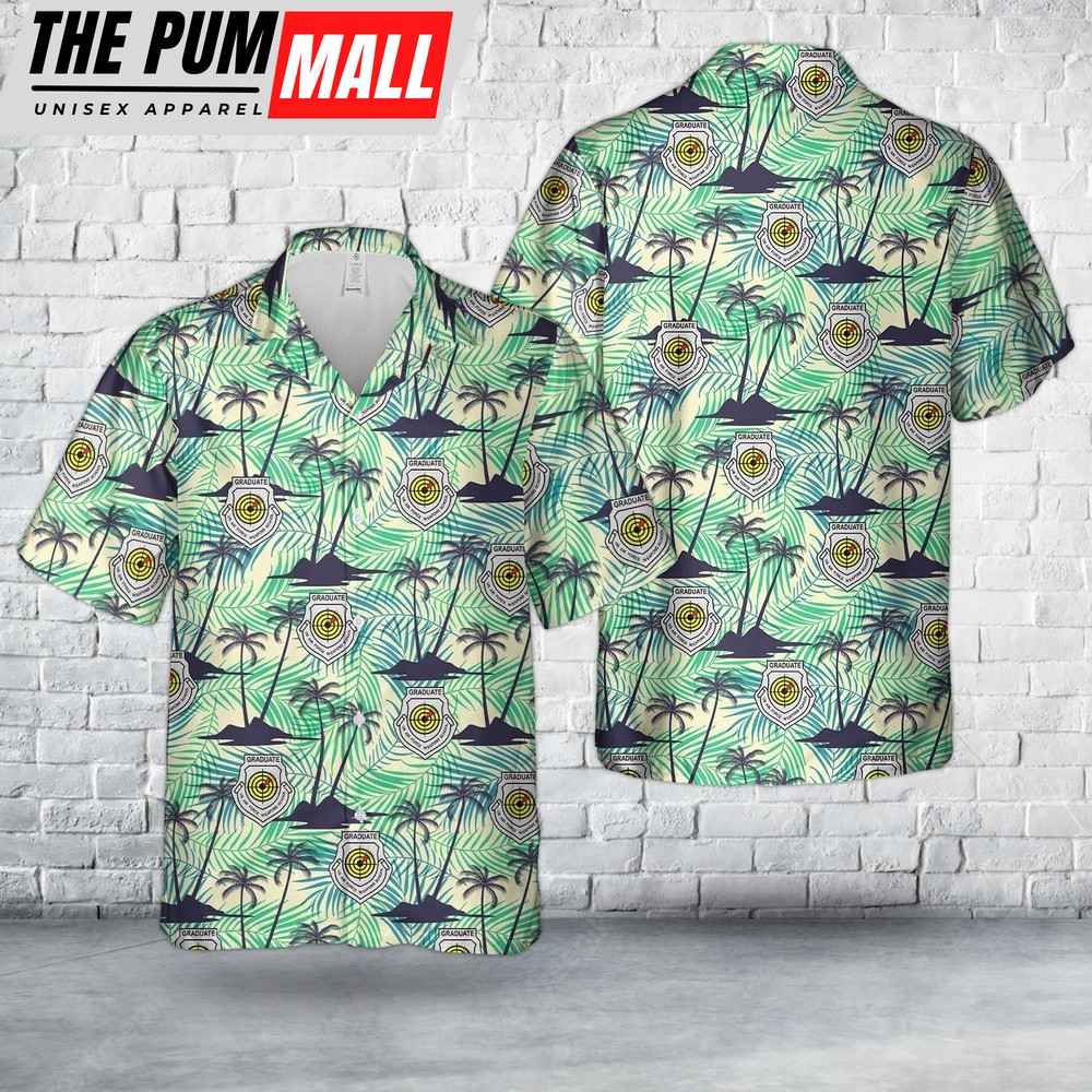 Air Force Hawaiian Shirt, US Air Force Weapons School Hawaiian Shirt, Veteran Hawaiian Shirt