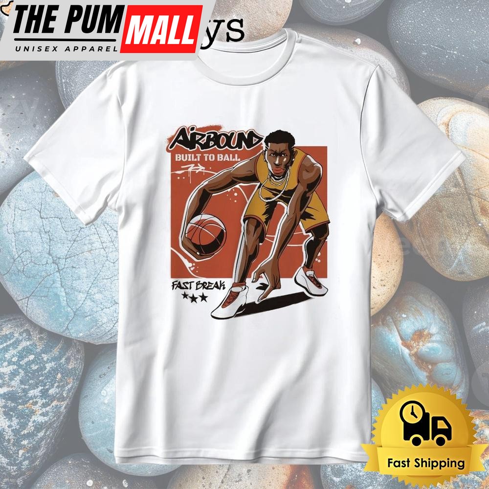 Airbound Fast Break Built To Ball Basketball Tshirt
