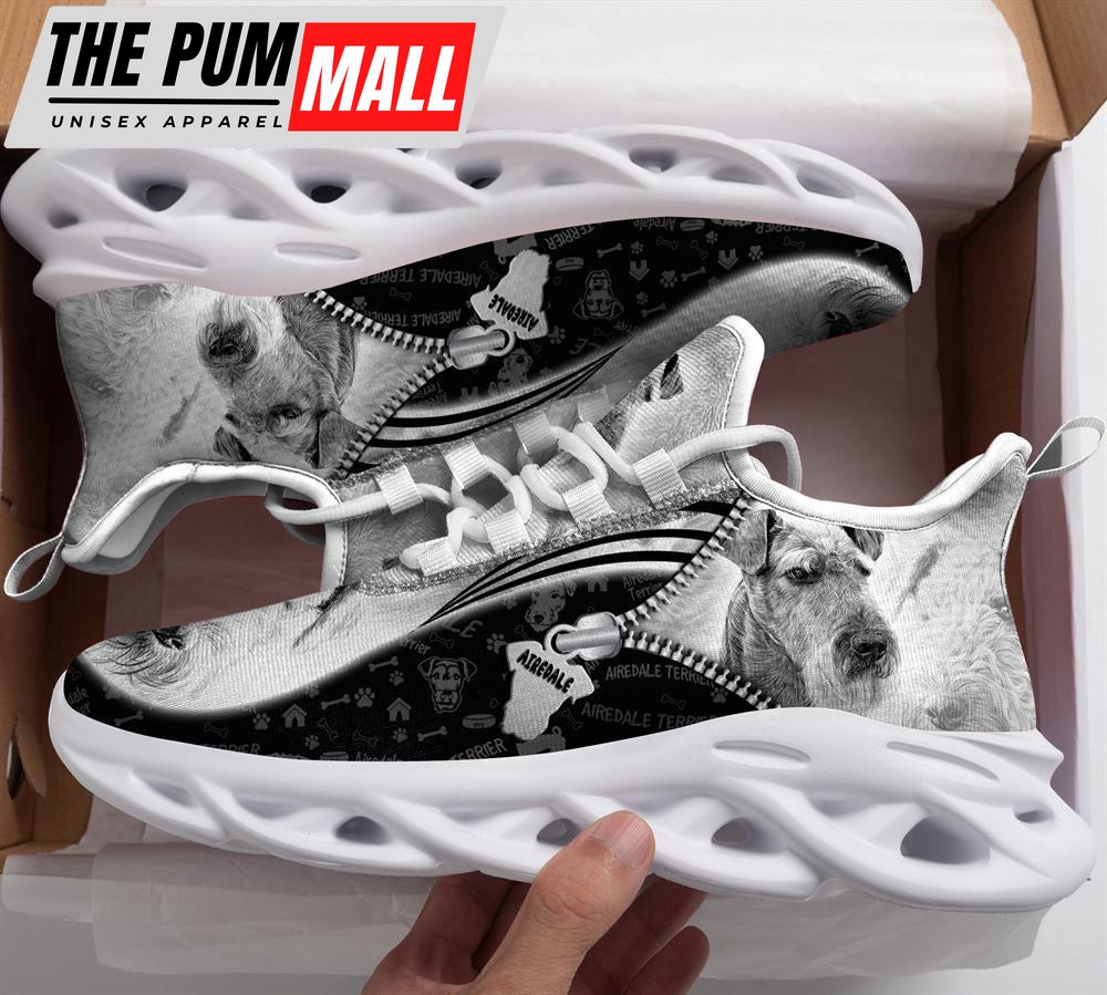 Airedale Terrier Max Soul Shoes For Women And Men, Gift For Pet Lover