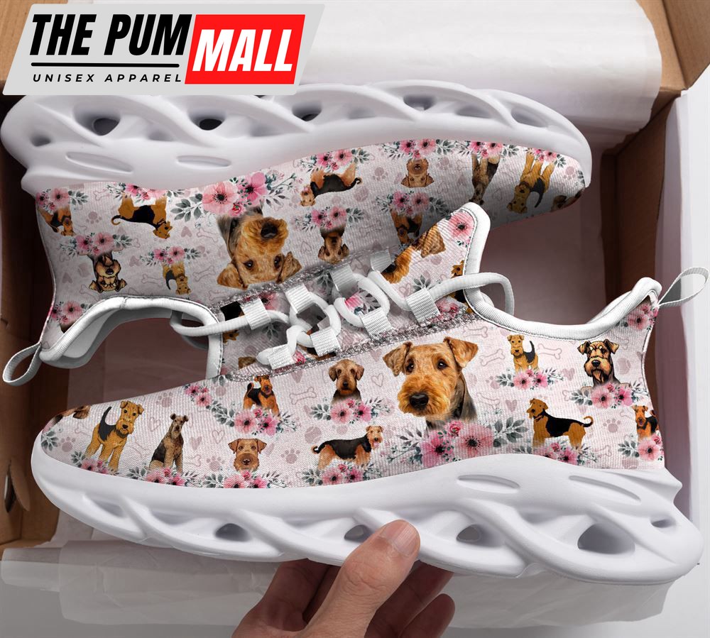 Airedale Terrier Max Soul Shoes  For Women Men, Best Gift For Pet Lover