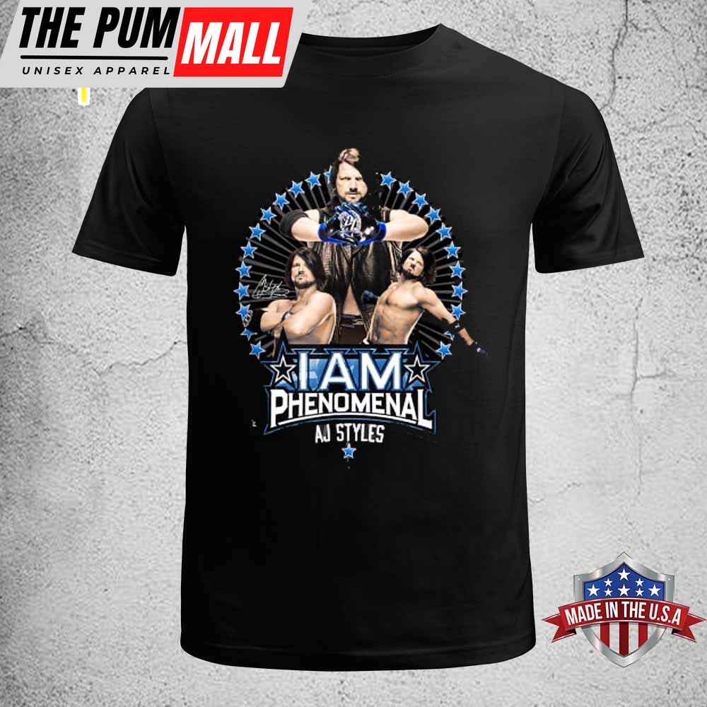 AJ Styles Im Phenomenal SmackDown WWE I Quit Unisex T-Shirt