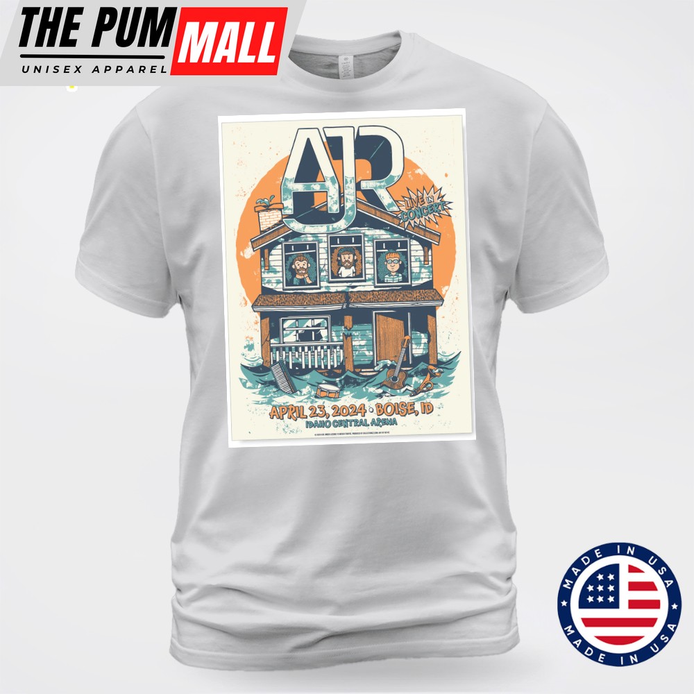 AJR Boise April 23, 2025 Unisex Tee T-shirt