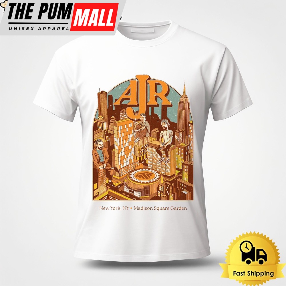 AJR Live At Madison Square Garden In New York NY On July 2024 Unisex T-Shirt