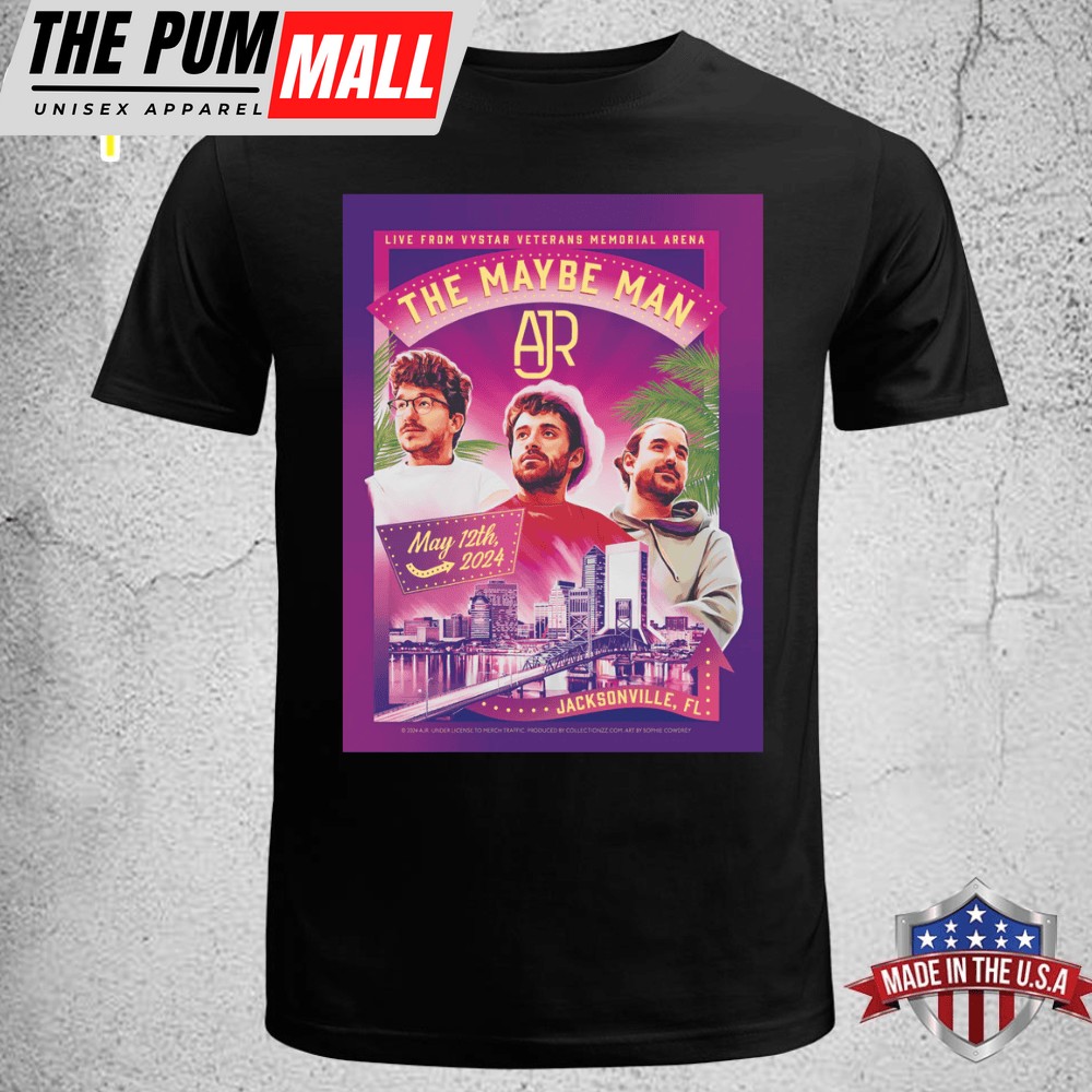 AJR May 12 2025 VyStar Veterans Memorial Arena Jacksonville FL Unisex T-shirt