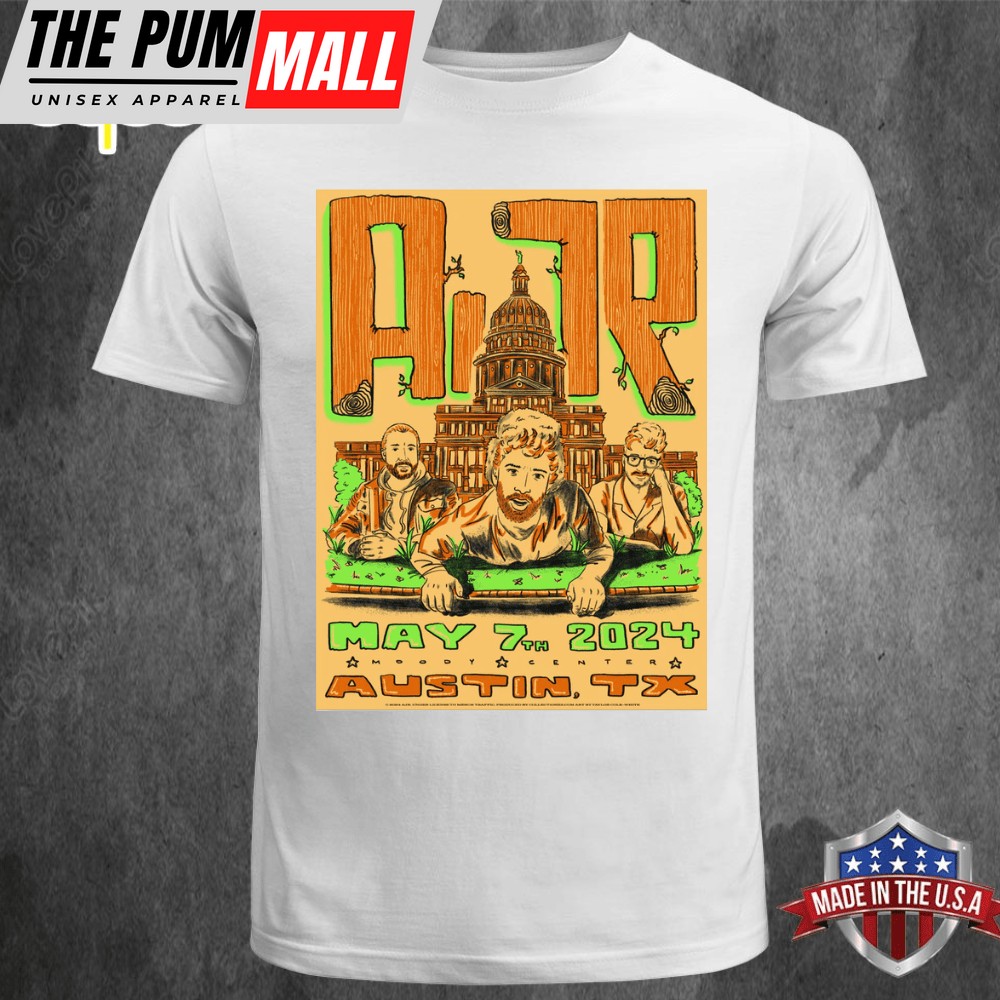 AJR May 7 2025 Moody Center Austin TX T-Shirt Unisex