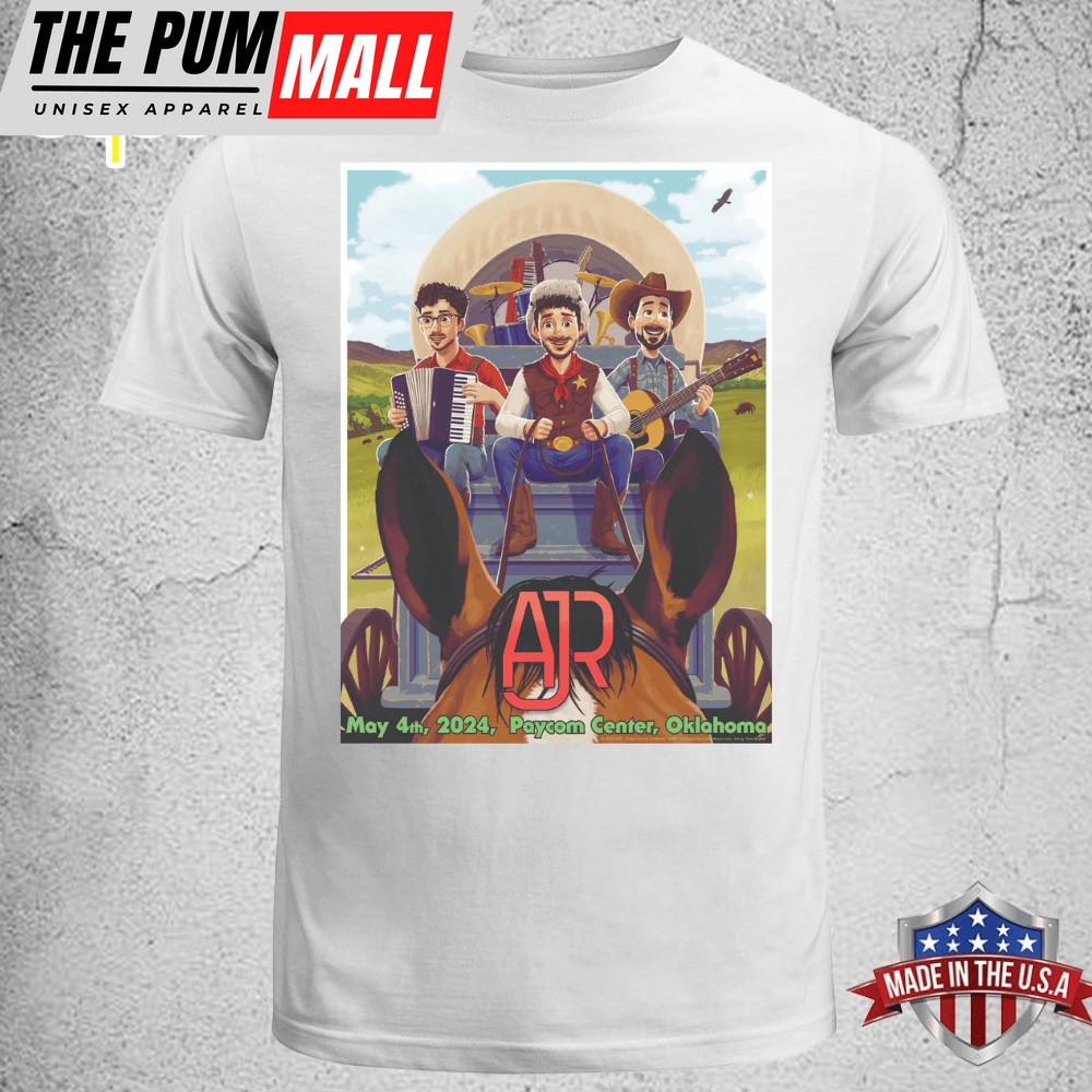 AJR Oklahoma City May 4, 2025 T-shirt Tee