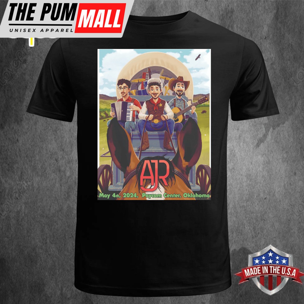 AJR Oklahoma City May 4, 2025 Unisex T-shirt