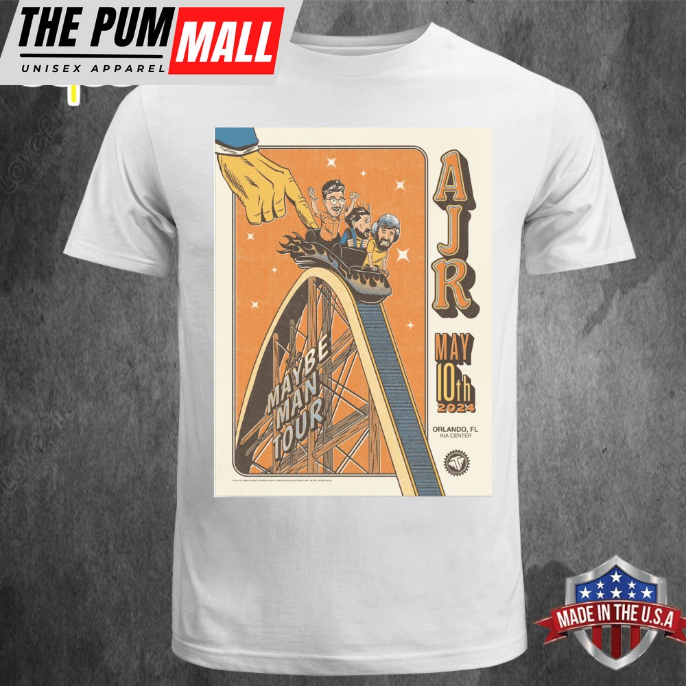Ajr Orlando May 10 2025 Tour T-shirt Unisex