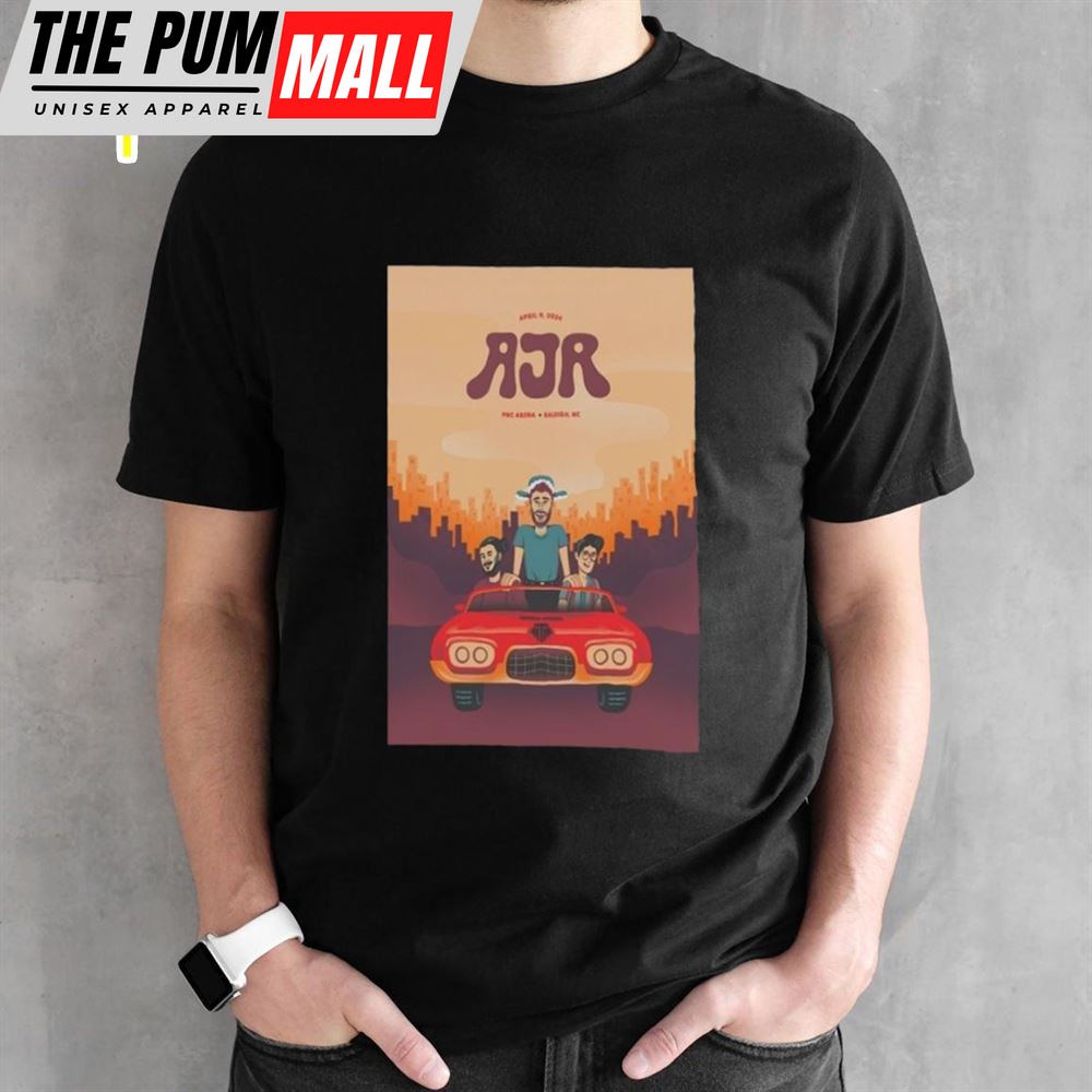 Ajr Raleigh Nc April 9 2025 T-shirt