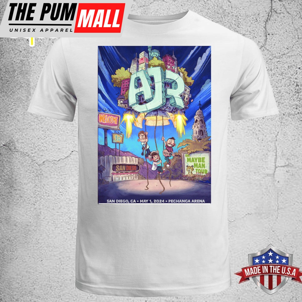 AJR San Diego May 1, 2025 Tee T-shirt