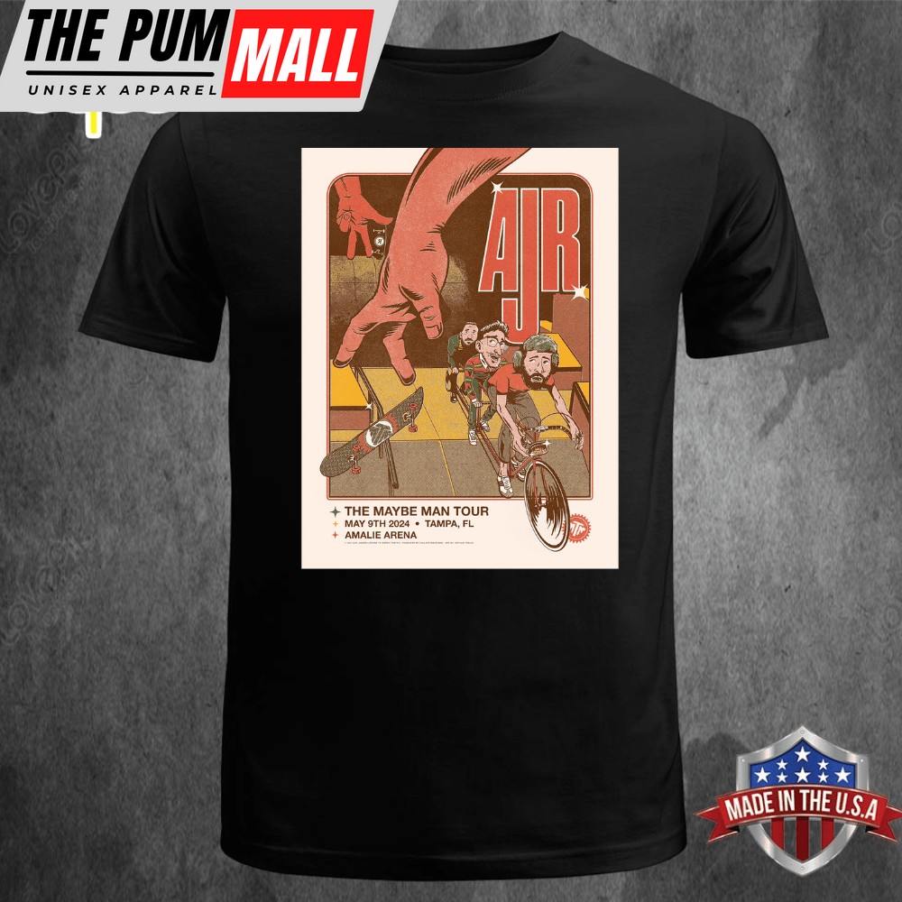 AJR Tampa May 9 2025 Tour Unisex T-shirt