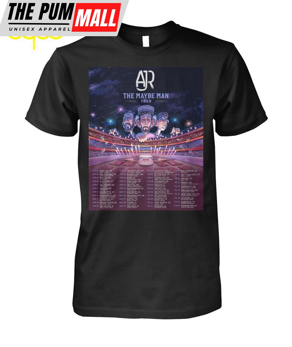 AJR The Maybe Man Tour 2025 Shirt