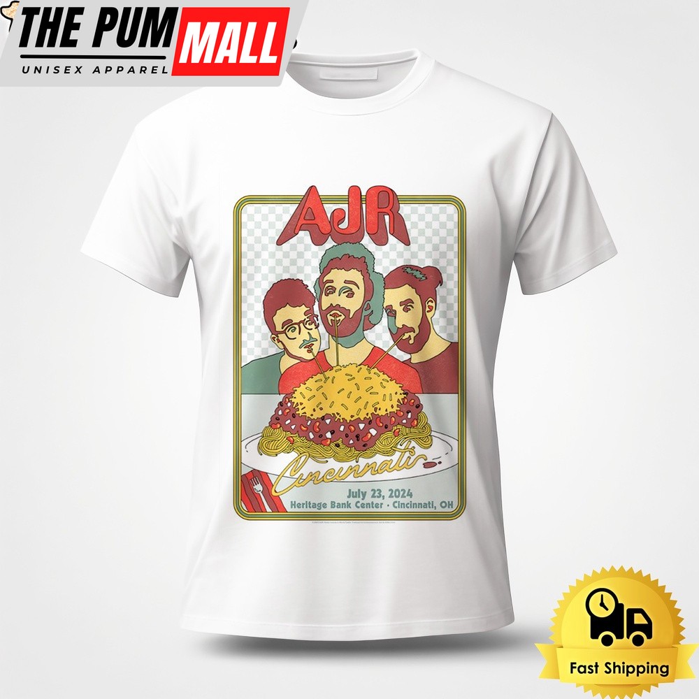 AJR The Maybe Man Tour At Heritage Bank Center Cincinnati OH On July 23 Unisex T-Shirt