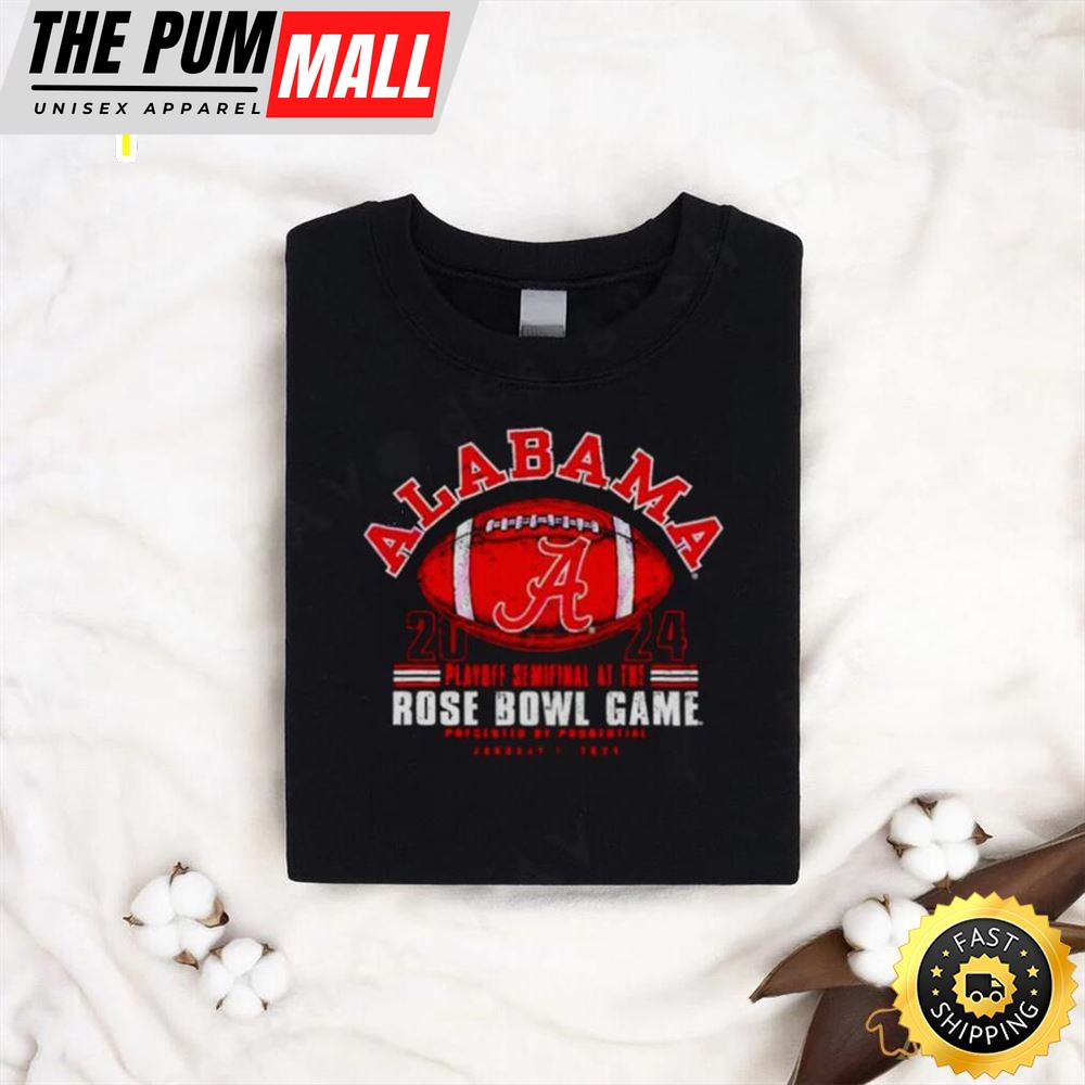 Alabama Crimson Tide Football 2025 Playoff Rose Bowl Shirt