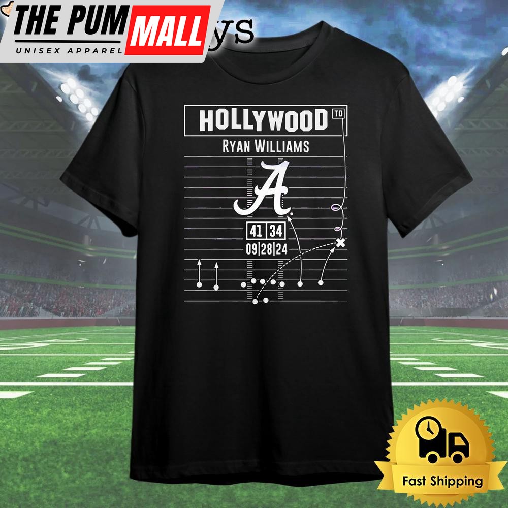 Alabama Football Ryan Williams Hollywood Ending Play T Shirt