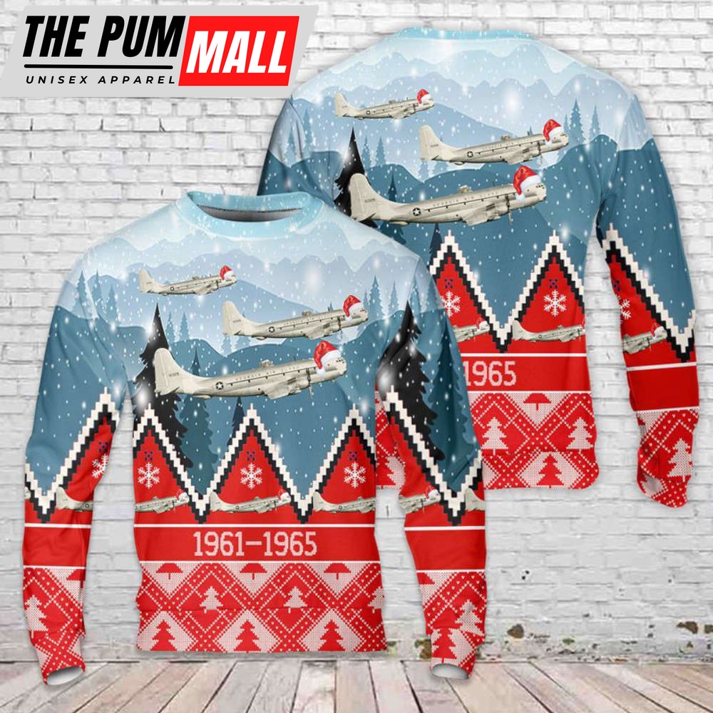 Alaska Air National Guard 144th Airlift Squadron Boeing C-17 Globemaster III Christmas Sweater 3D DLTT0612BG13