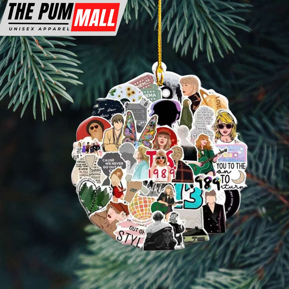 Album Taylor Swift Ornament Acrylic Keepsake Swiftie Christmas Gift Limited Edition