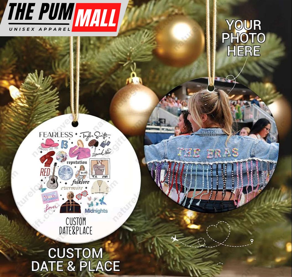 Albums Personalized Taylor Swift Christmas Ornament Gift for Fans Limited Edition