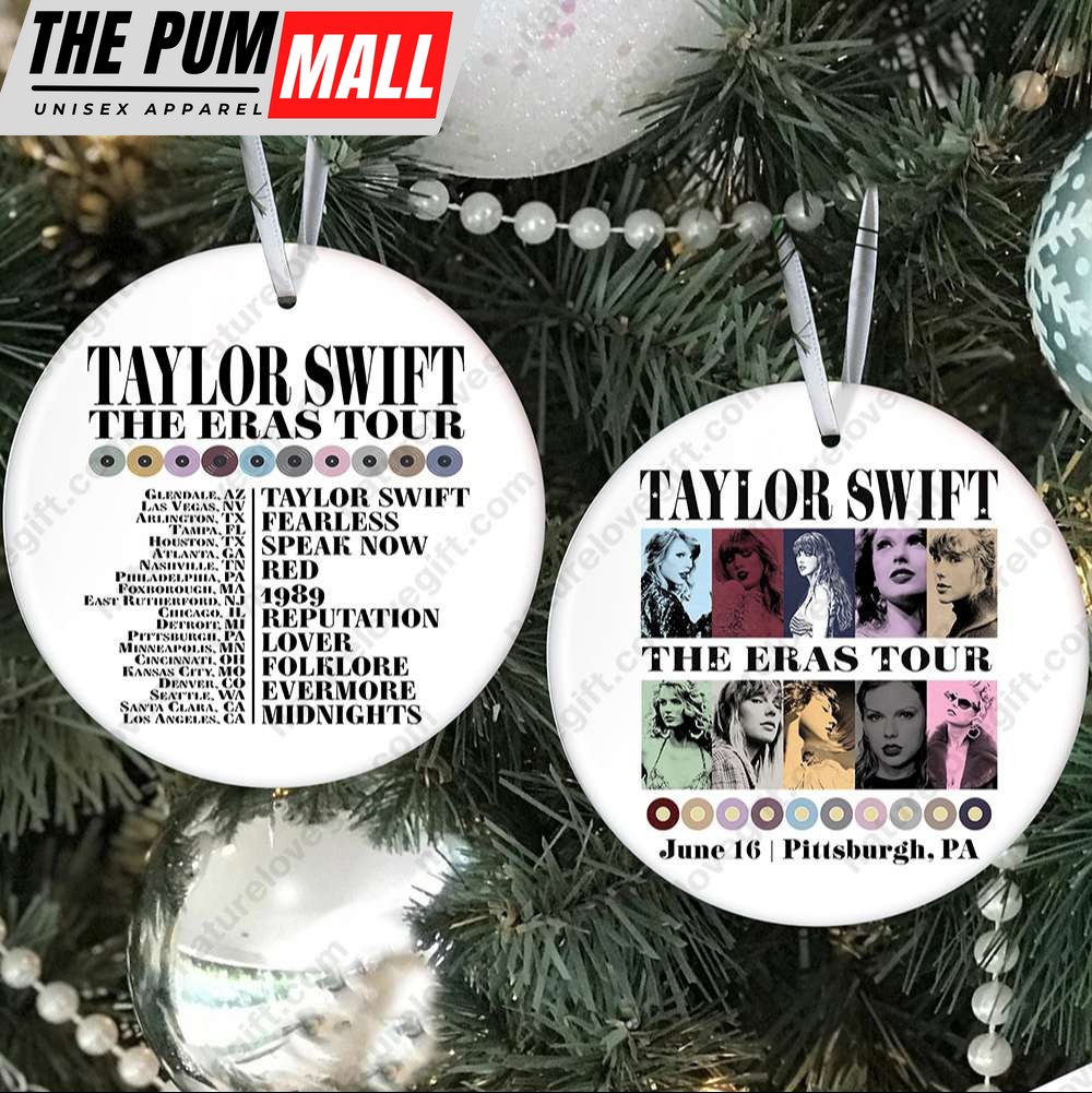 Albums Taylor Swift Ornament Eras Tour Memory Christmas Gift for Fans Limited Edition
