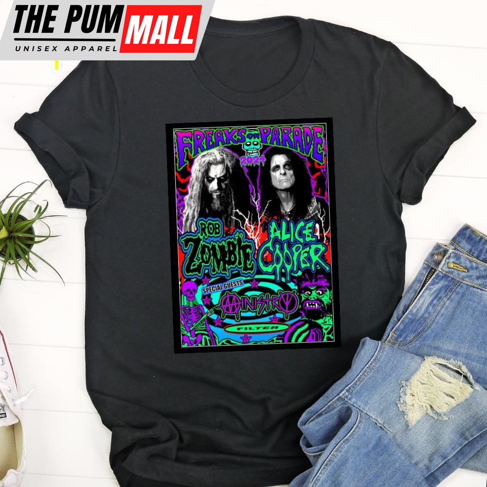 Alice Cooper Adds Dates To Busy 2025 Tour Unisex T-shirt