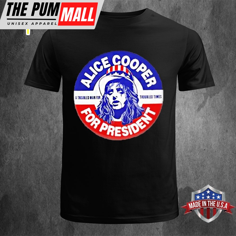 Alice Cooper For President Mac Sabbath Announce Summer 2025 US Tour Unisex T-Shirt