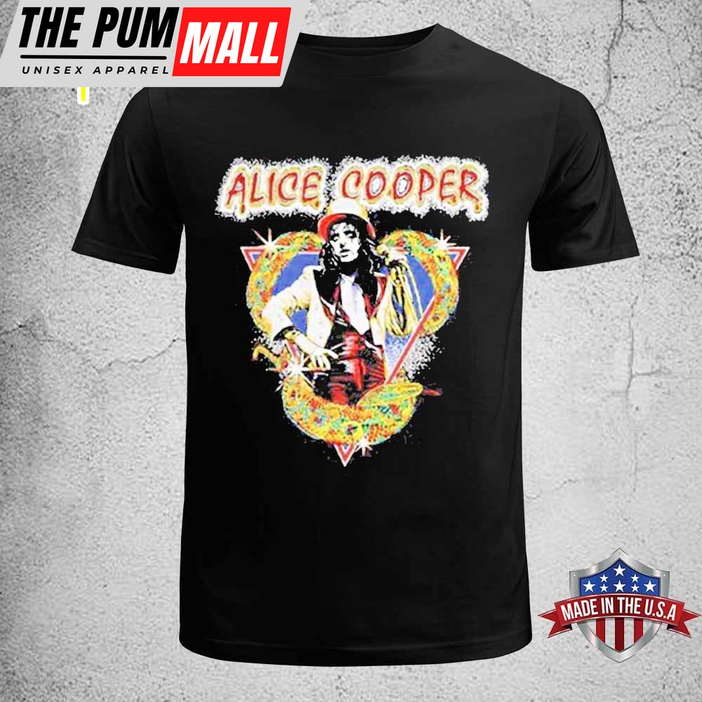 Alice Cooper Superstar Too Close Unisex T-Shirt