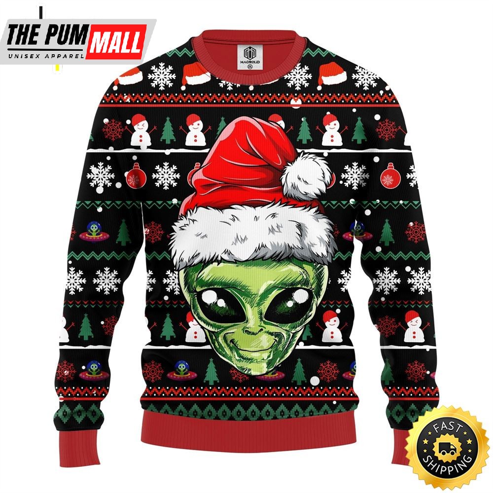 Alien Amazing Gift Idea Thanksgiving Gift Ugly Sweater