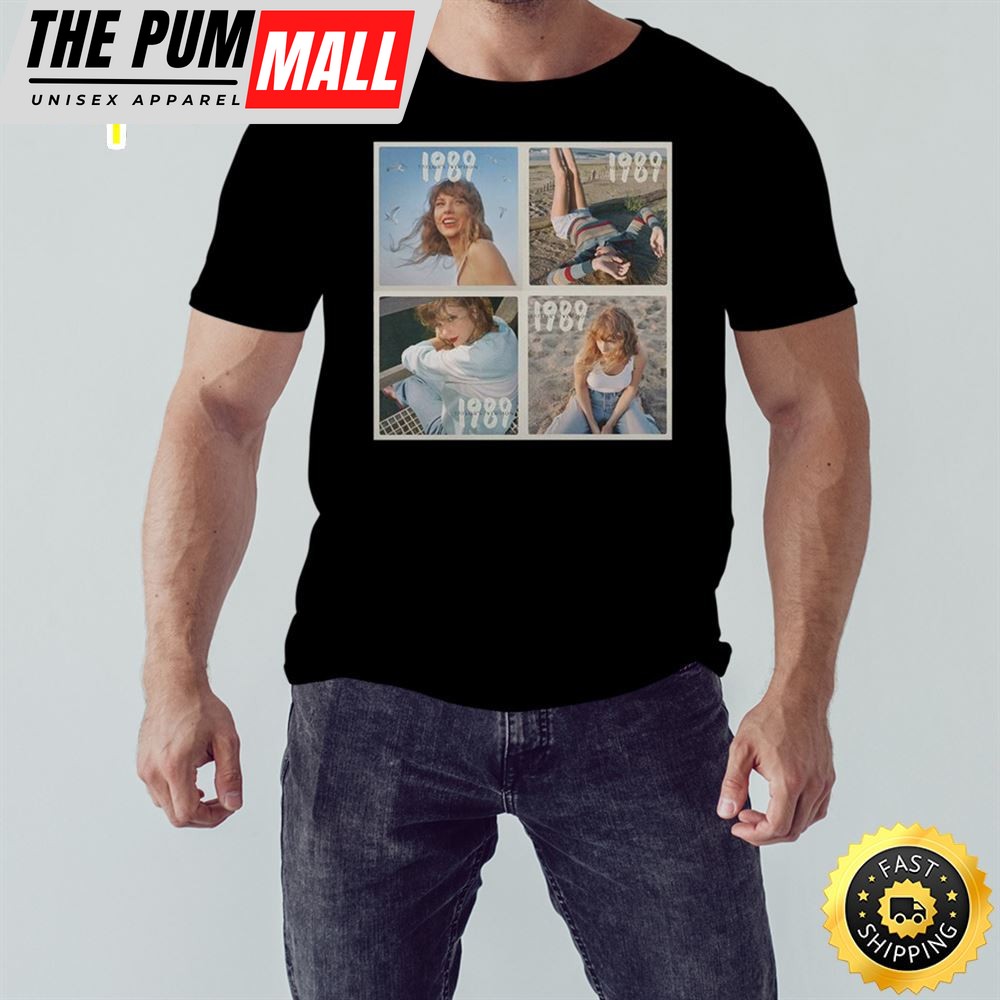 All 4 Covers Of 1989 Taylors Version Taylor Swift Fan Gifts T-Shirt