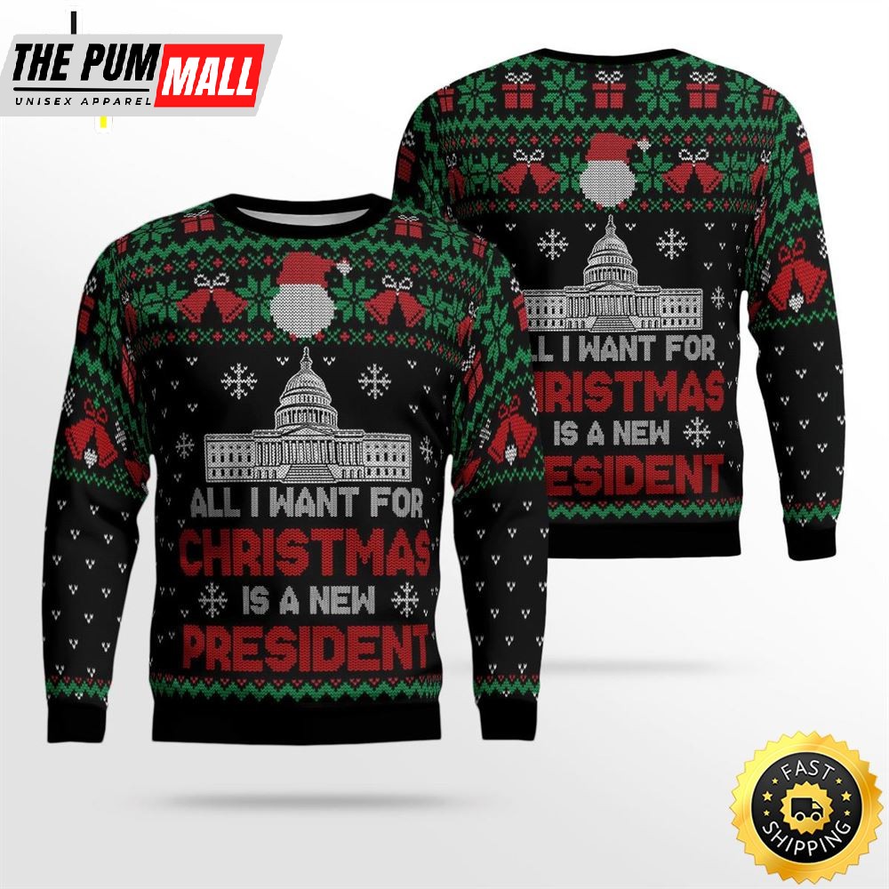 All I Want For Christmas AOP Sweater