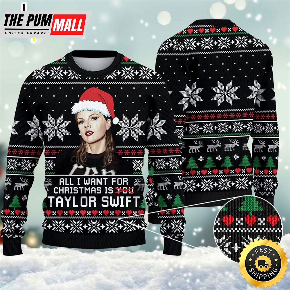 All I Want For Christmas Is Taylor Swifts Ugly Sweater