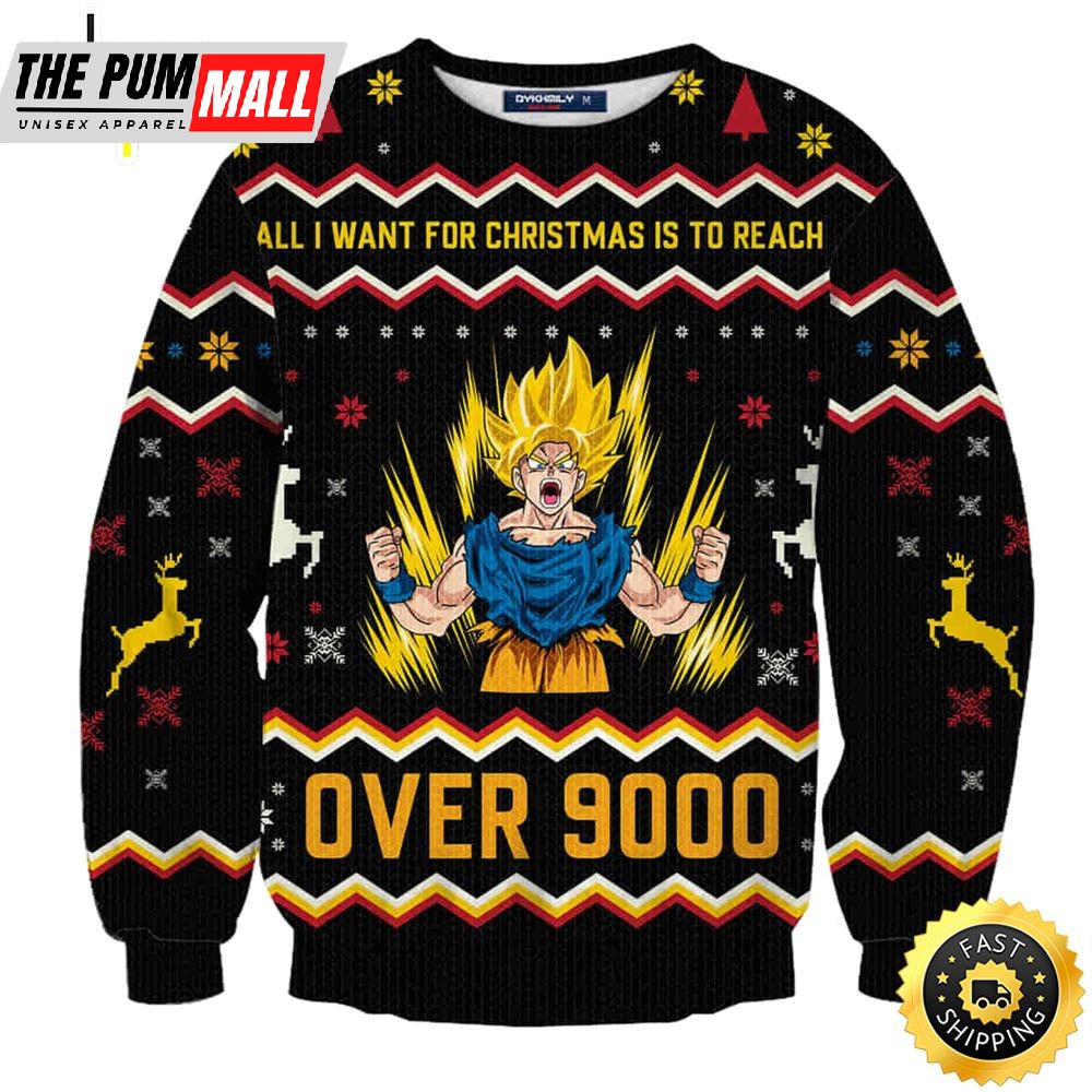 All I Want For Christmas Is To Reach Over Ugly Sweater