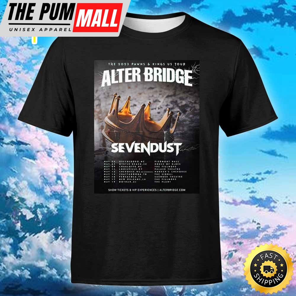 Alter Bridge May And June Tour 2025 Tshirt