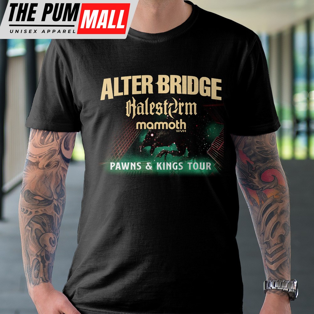 Alter Bridge Pawns And Kings Tour 2025 Unisex T-shirt