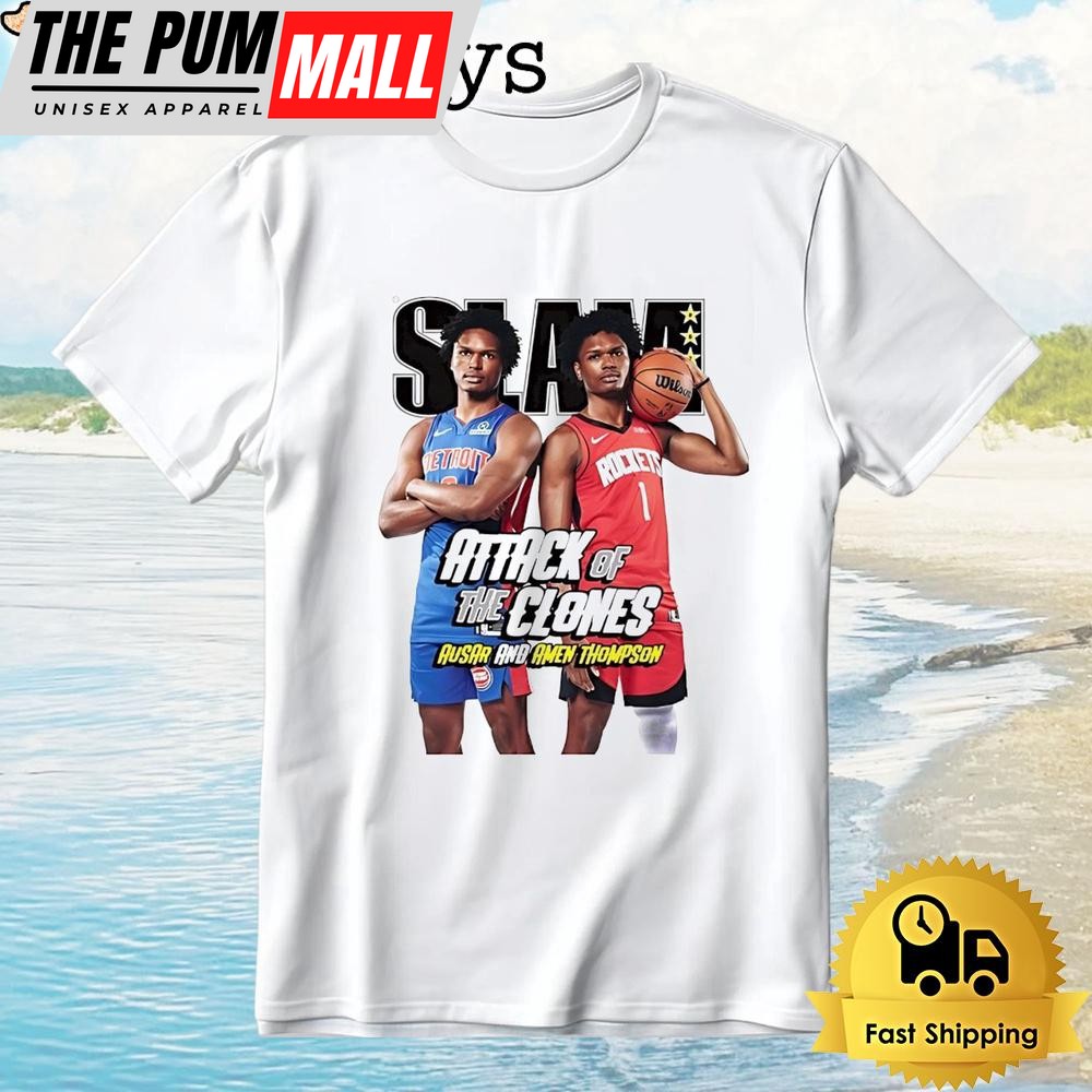 Amen And Ausar Thompson Slam Attack Of The Clones T-Shirt