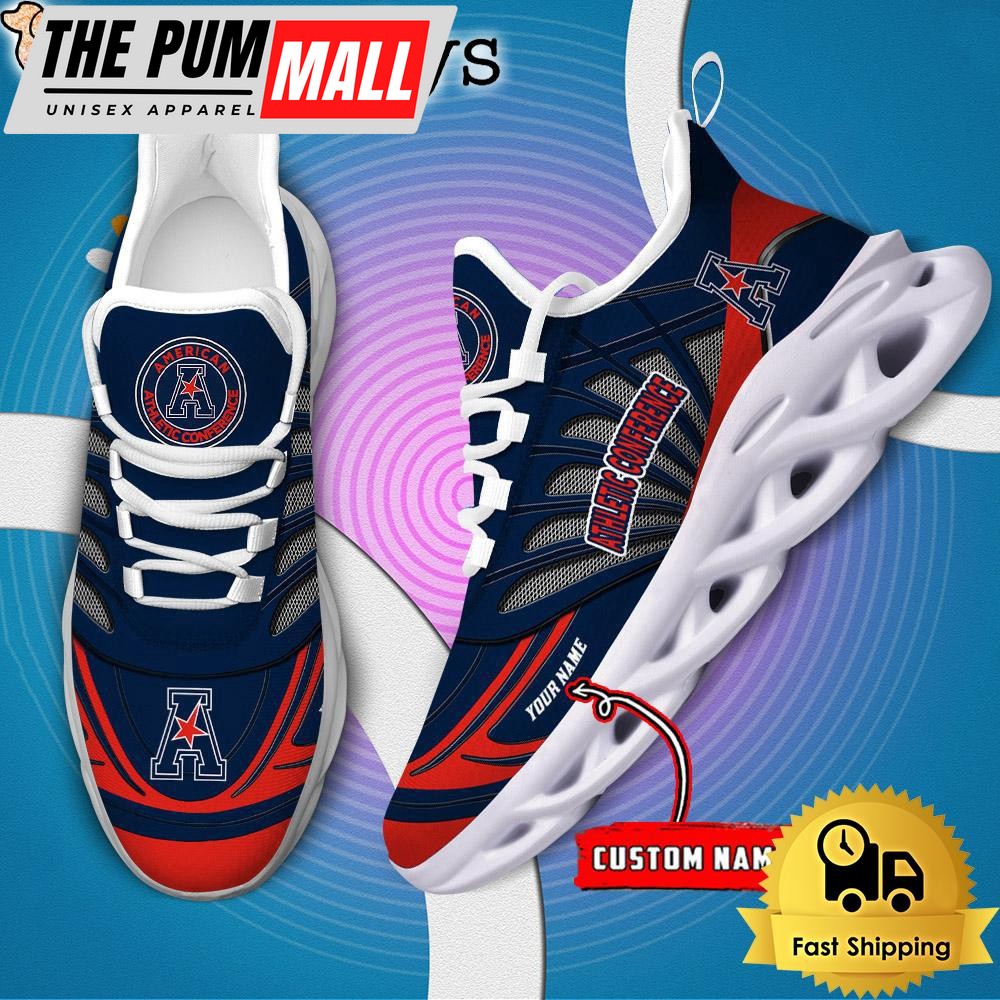 American Athletic Conference Custom Max Soul Shoes Sneakers