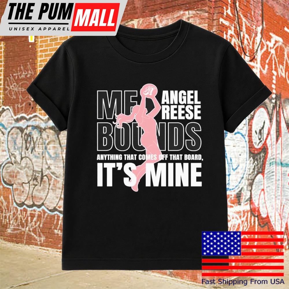 Angel Reese Mebounds Silhouette T-Shirt