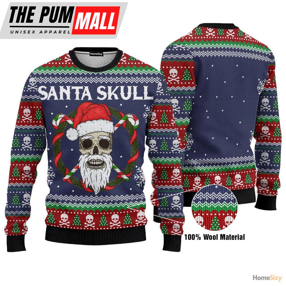 animal-santa-skull-ugly-christmas-sweater-festive-and-trendy-holiday-apparel-br7uqcfb Animal Santa Skull Ugly Christmas Sweater: Festive and Trendy Holiday Apparel