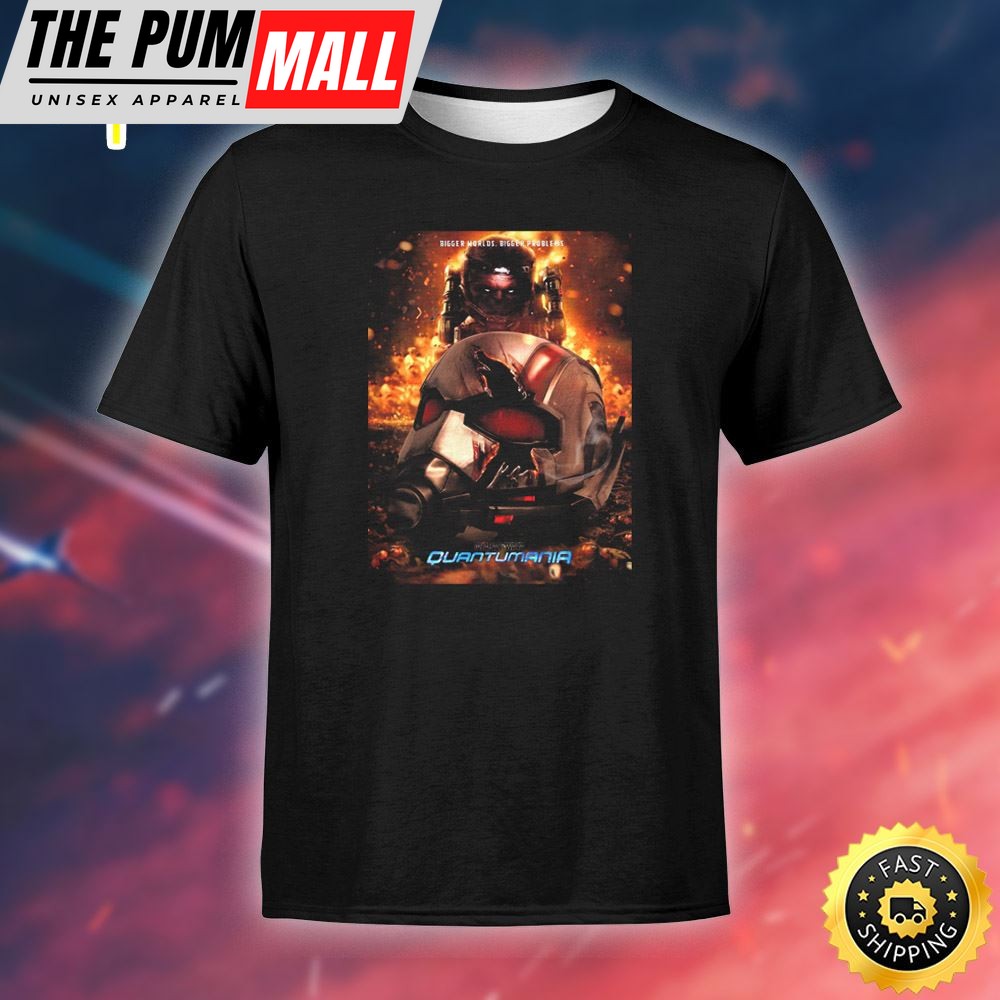 Ant-Man And The Wasp Quantumania Bigger Worlds Bigger Problems Unisex T-shirt