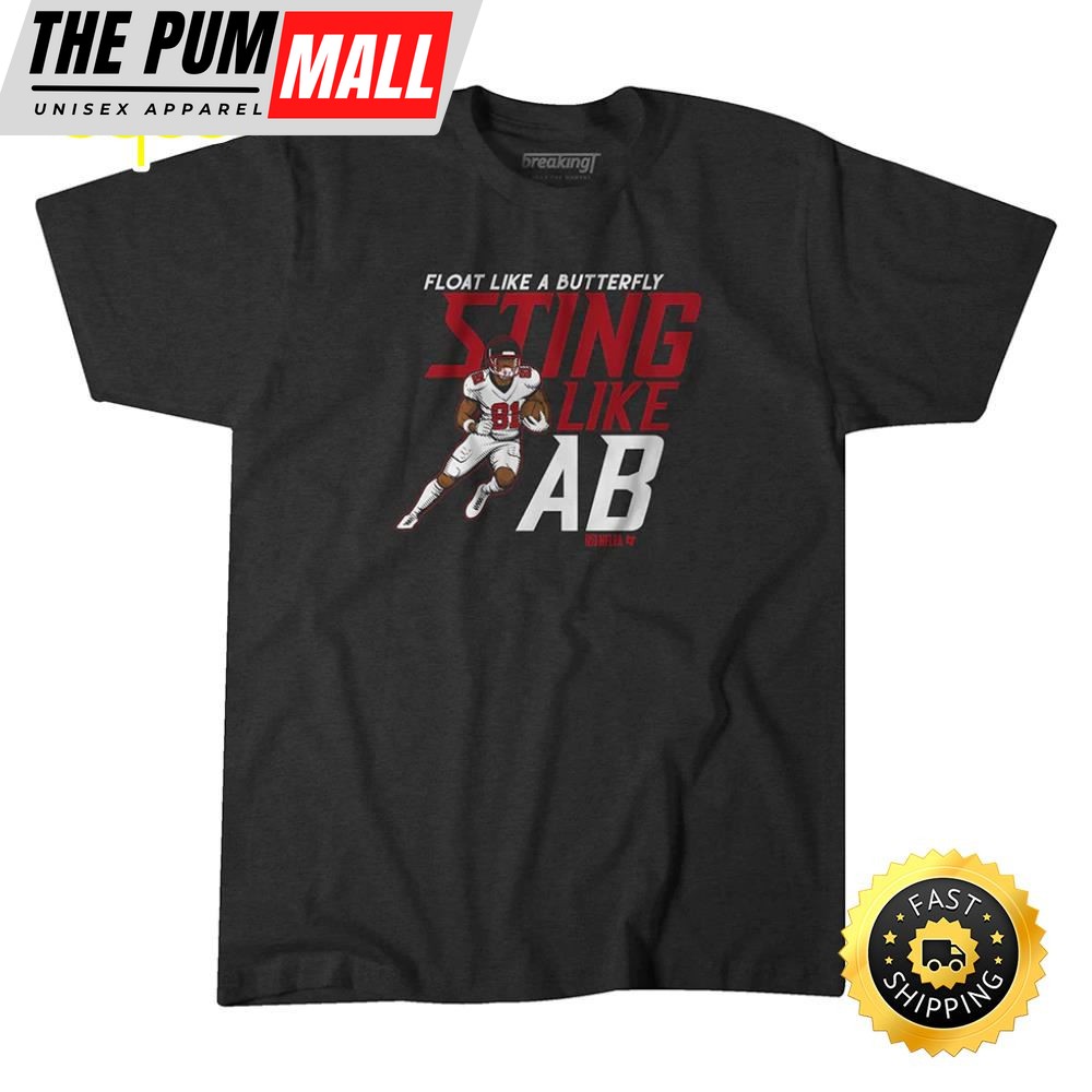 ANTONIO BROWN FLOAT LIKE A BUTTERFLY STING LIKE AB T-shirt