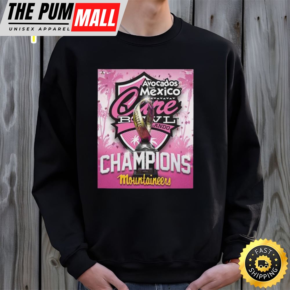 App State Football Are 2025 Cure Bowl Champions Congratulations Bowl Season 2025-2025 Trophy Poster T-Shirt