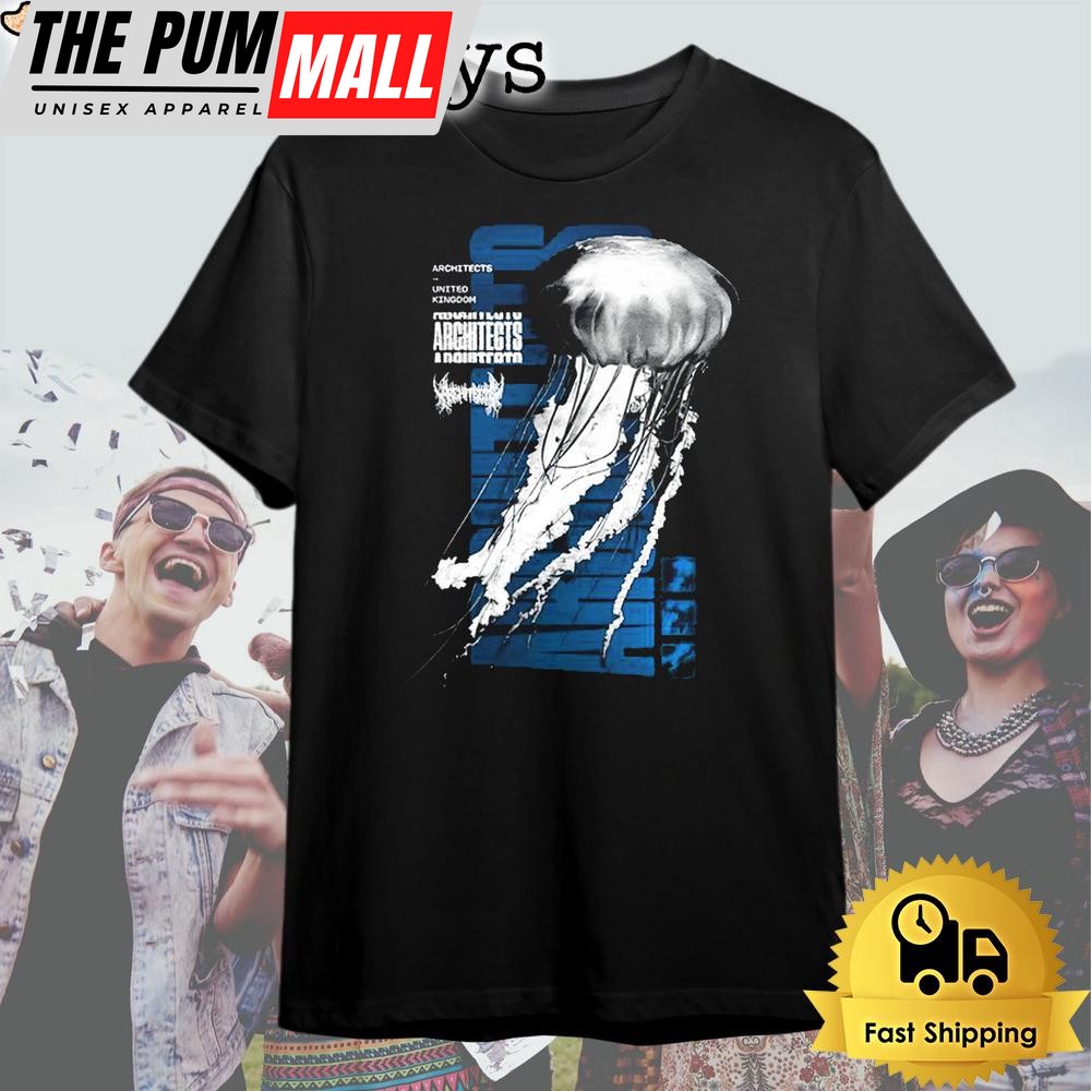 Architects Jellyfish Faded T Shirt