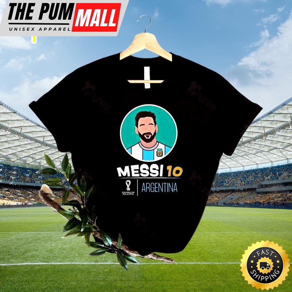 Argentina Messi Qatar 2025 World Cup Champion Shirt