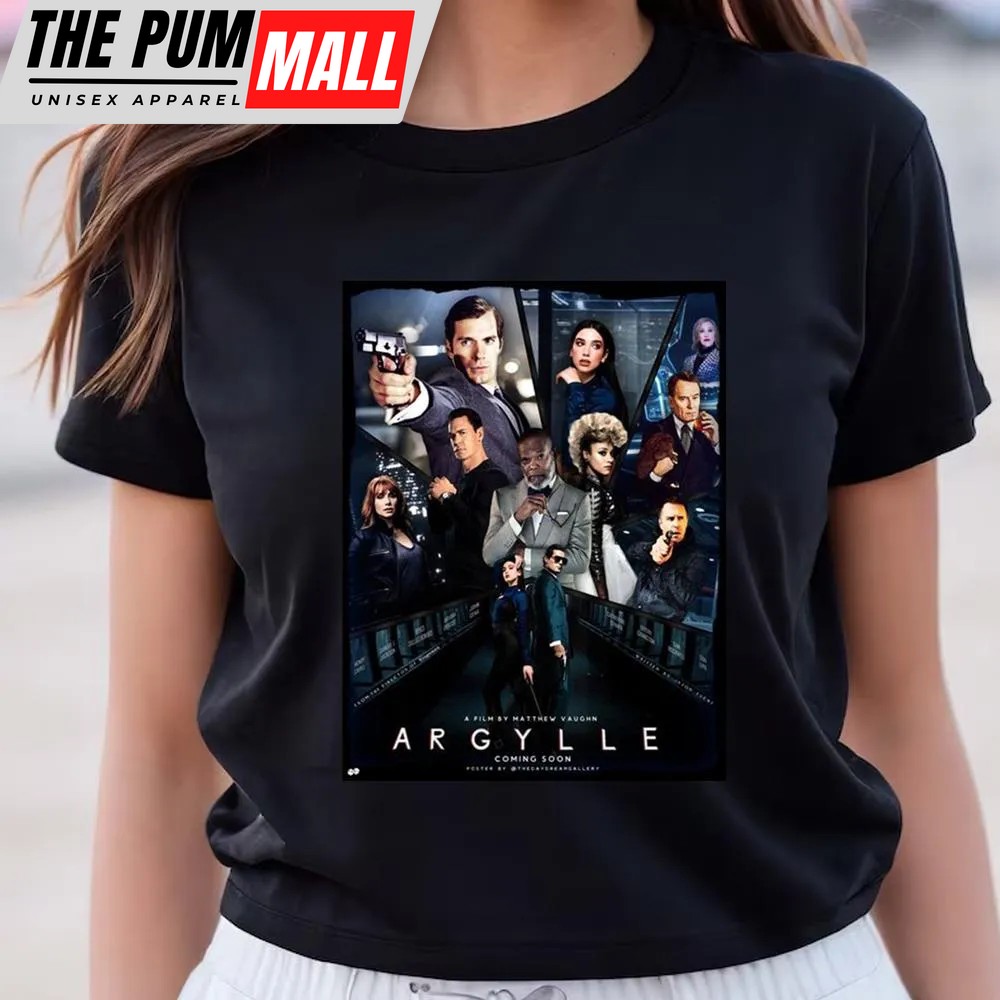 Argylle 2025 Movie Poster Shirt