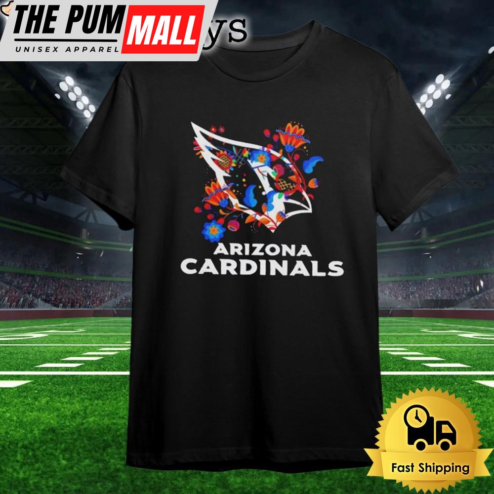 Arizona Cardinals Dia De Los Muertos T Shirt